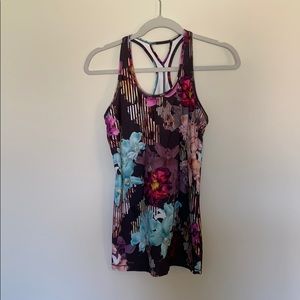 Calia Fitted Move Tank in Botanical Garden